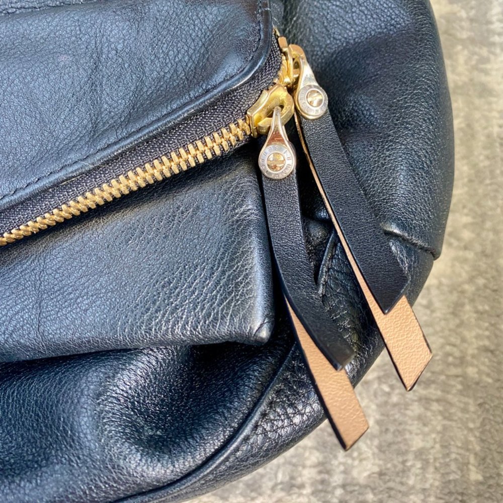 Henri Bendel Supple Black Leather Bag - Picture 2 of 15